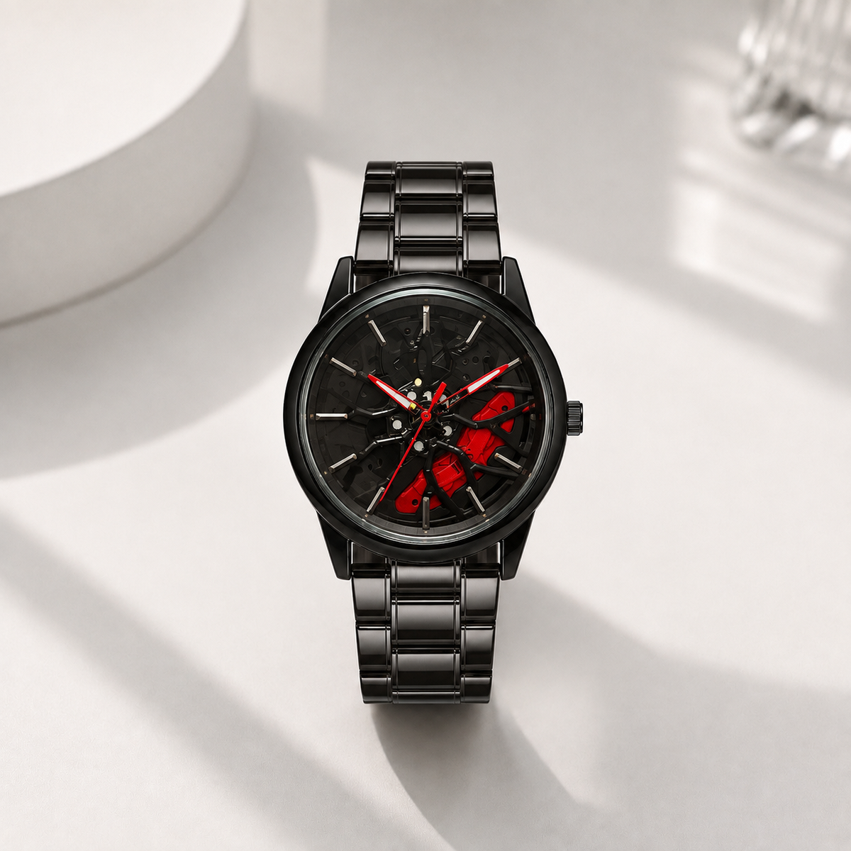 Red Rim Dial Watch