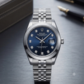 Rollie Heritage Blue Semi Automatic