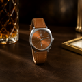 True Worth Brown Luminous Watch