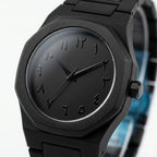 Black Arabic Aura Minimalist Watch
