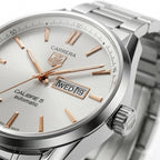 Heuer Carrera Calibre 5 Automatic Silver Dial Watch