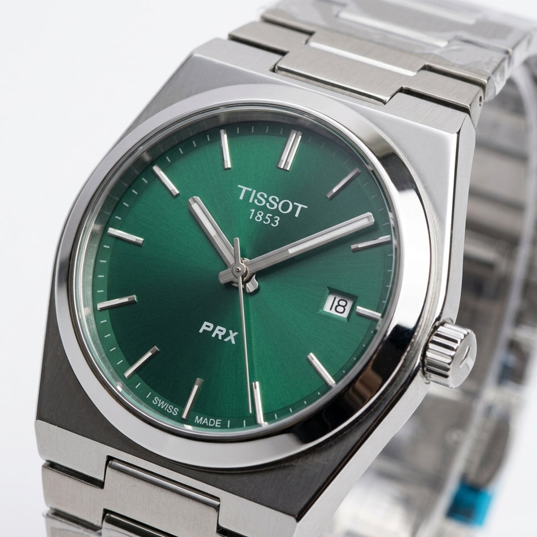 PRX Green Dial Stainless Steel Watch