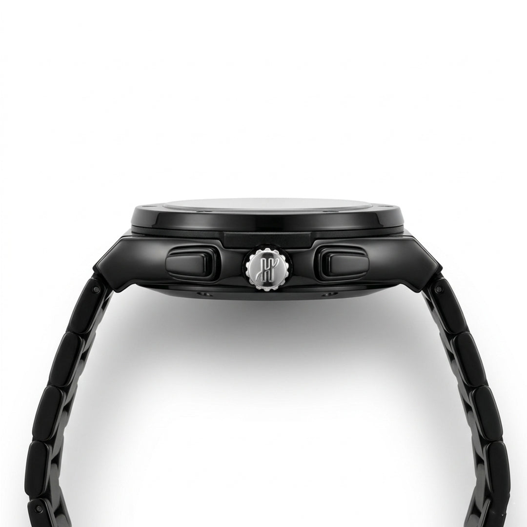 Black Chronograph Luxury Watch
