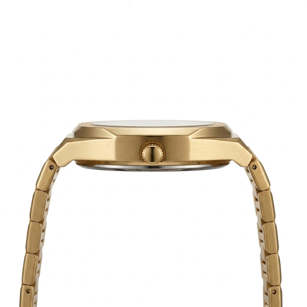 Universe Premium Gold Classic Dial Stainless Steel Watch
