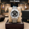 Gray X Skeleton Watch