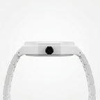 Aura White Arabic Dial Minimalist Watch