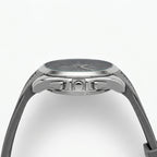Dunlex Sport Chronograph Grey Dial Rubber Strap Watch