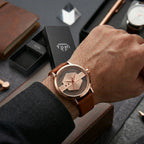 Tomi T - 100 Men’s Watch Transparent Wrist Watch