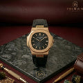 PP Nautilus Rose Gold – Black Edition
