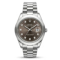 Rollie Datejust Brown Dial Luxury Watch