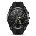 Dunlex Black Chronograph Sports Watch