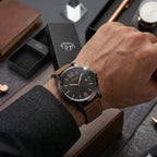 Tomi T - 095 Luminous Dial Quartz Date