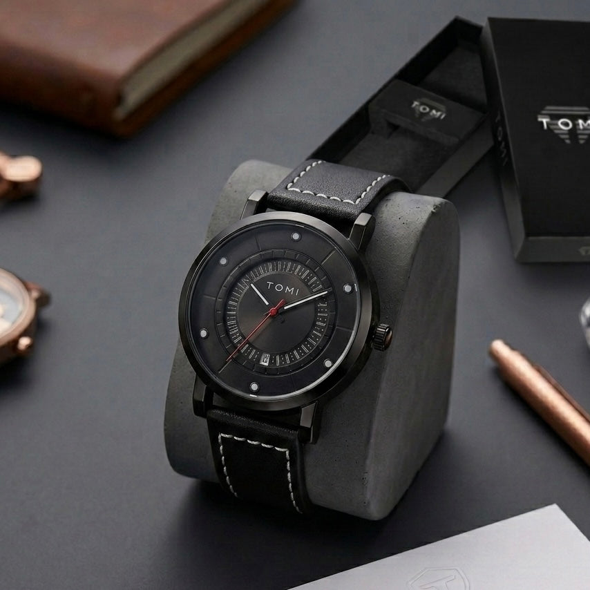 Tomi T-033 Men’s Wrist Watch – Date Quartz