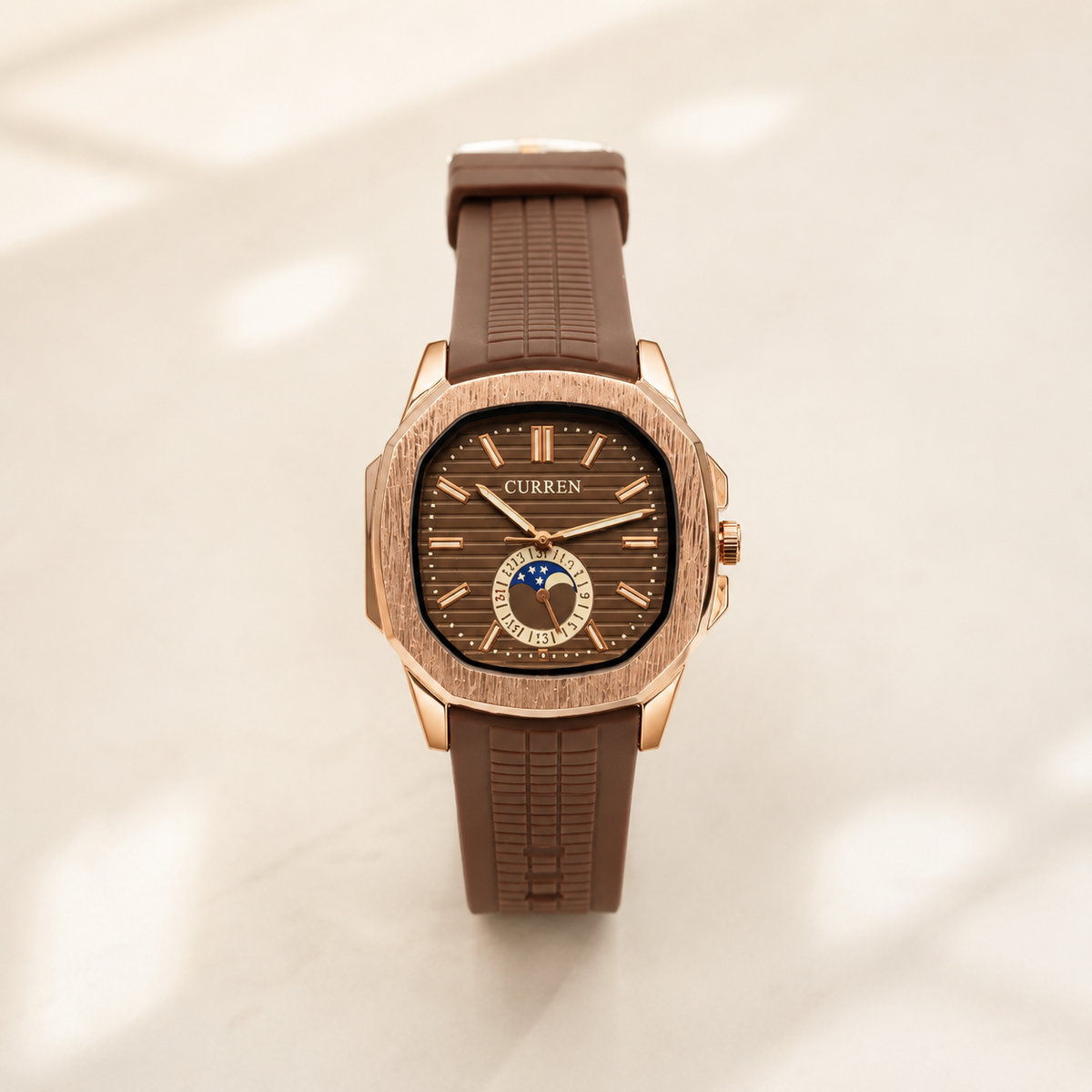 Curren Brown Classic Watch