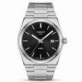 Black Dial Stainless Steel Watch