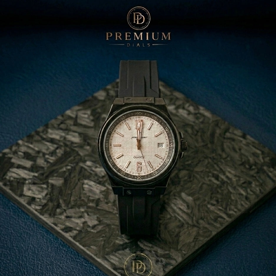 POEDAGAR Midnight Black Elite Quartz