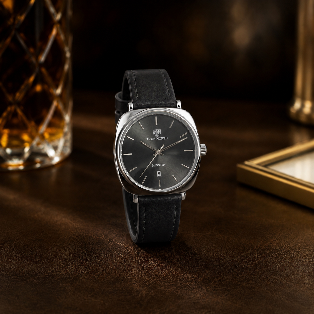 True Worth Black Luminous Watch