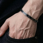 Luxury Roman Numeral Cuff Bracelet